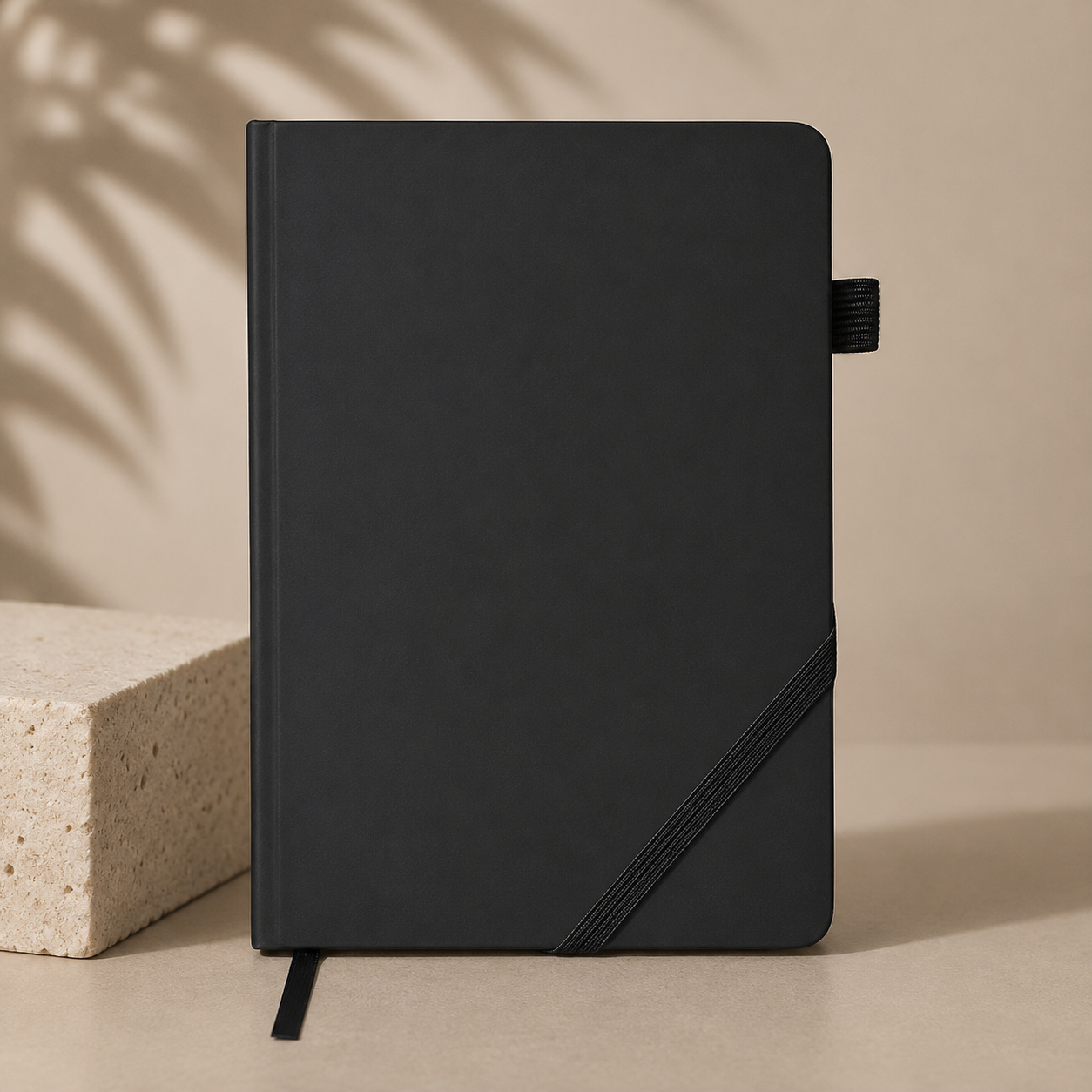 FAROE - Santhome A5 PU Hard Cover Notebook with Pen Loop