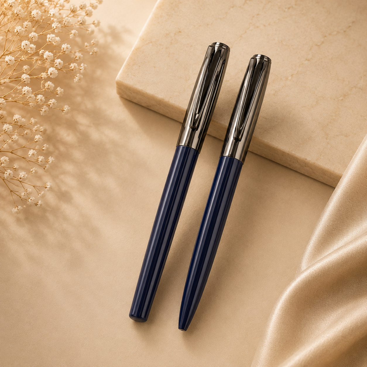 Gift Set of Roller and Ball Pen with Box
