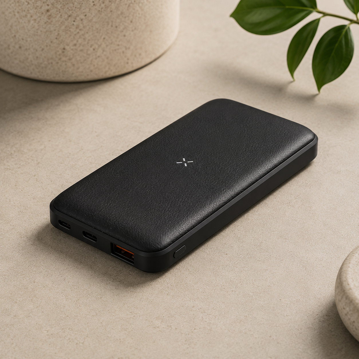 Recycled Leather 10000mAh PD Powerbank