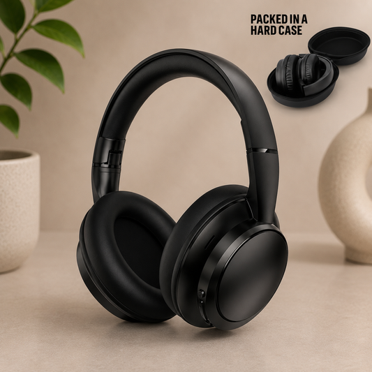 Bluetooth Headphones with Carry Case