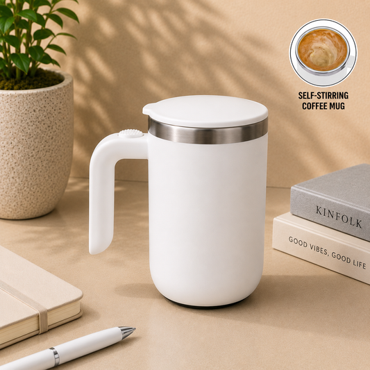 CAFFE Auto-Stirring Coffee Mug – 400ml