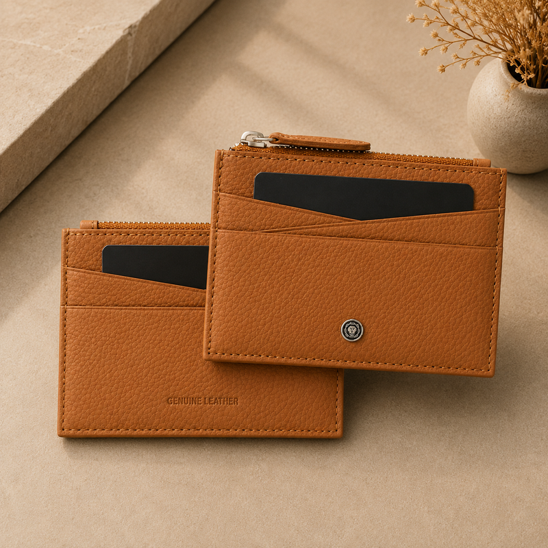 CROSS Leather Zip Card Holder
