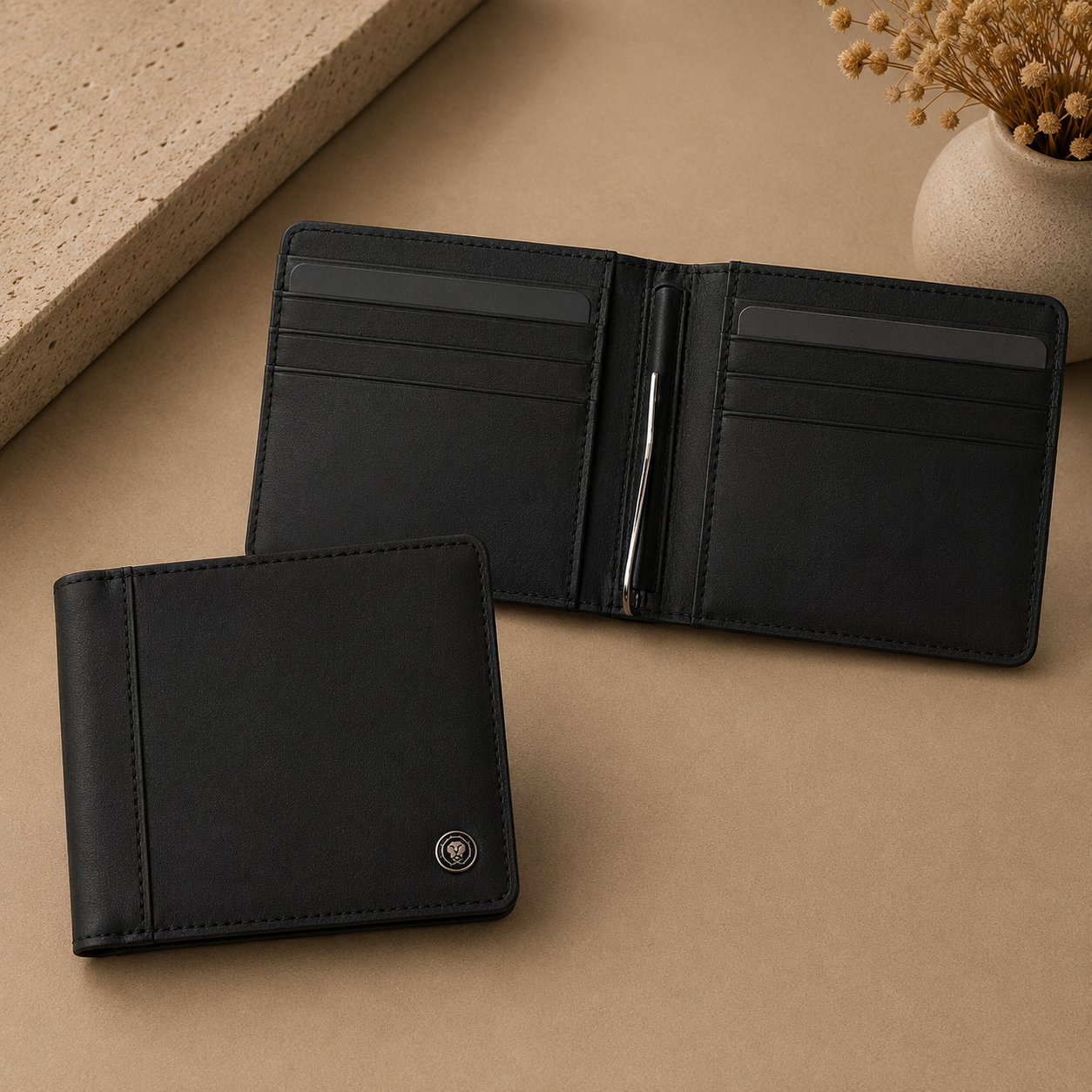 CROSS Leather Clip Wallet