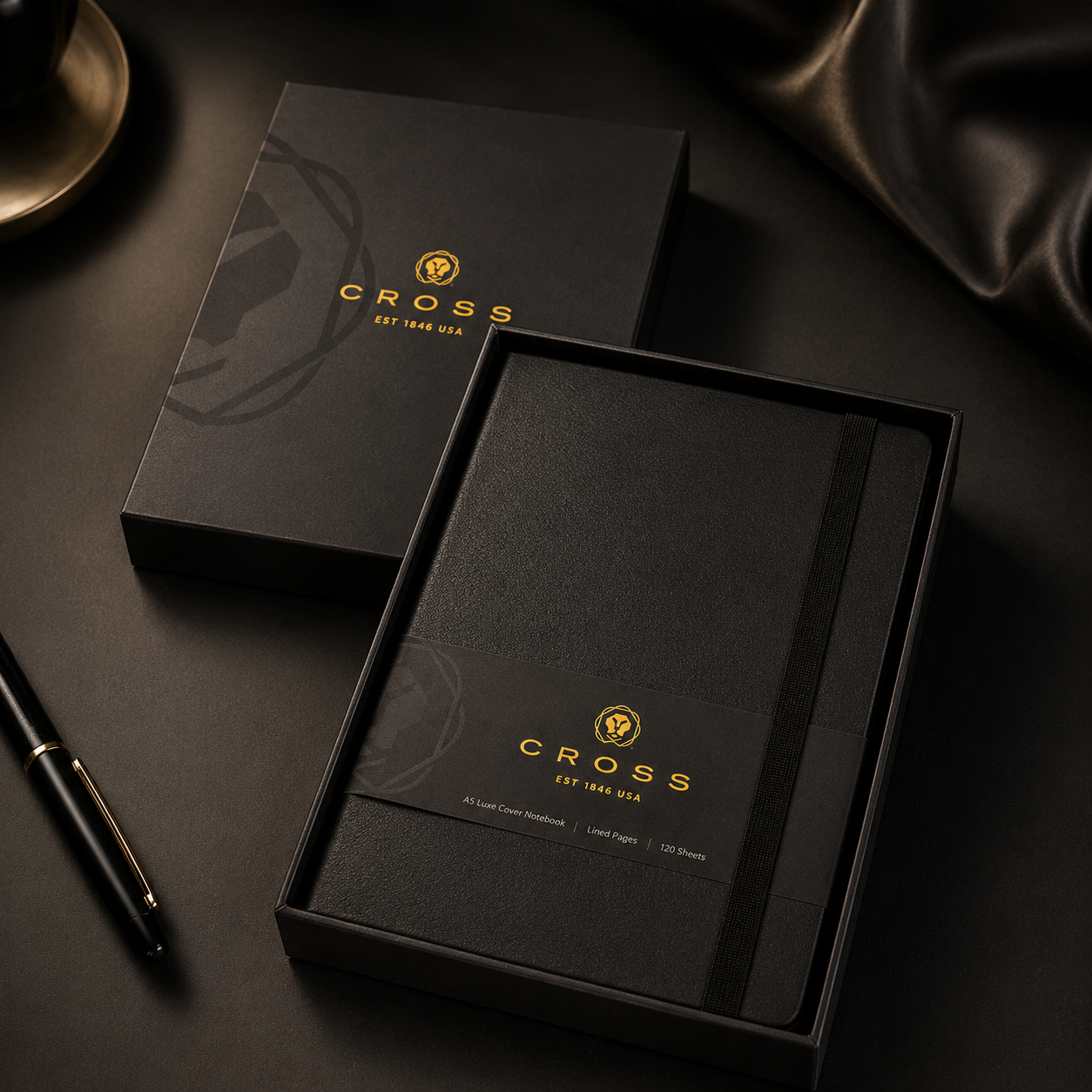 Cross Hardcover Notebook with Box