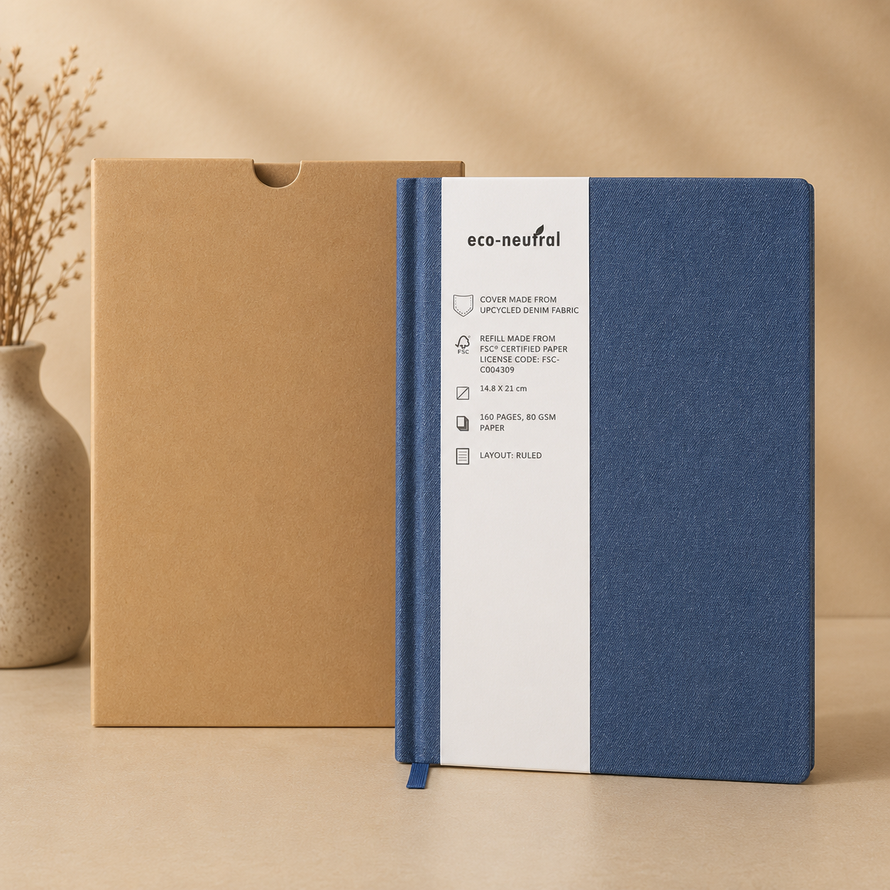 Eco-neutral A5 Notebook