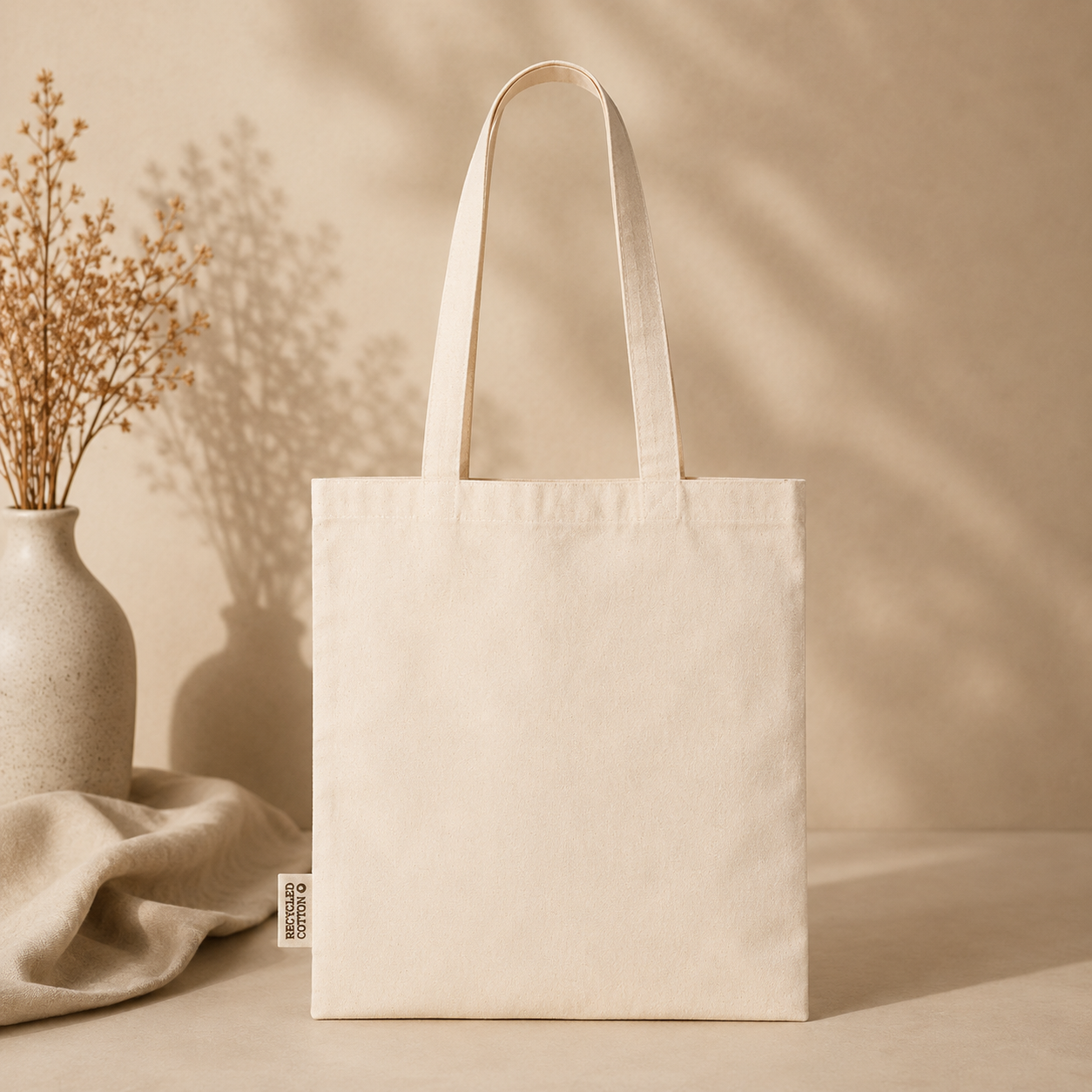 GRS-certified Recycled Cotton Tote Bag