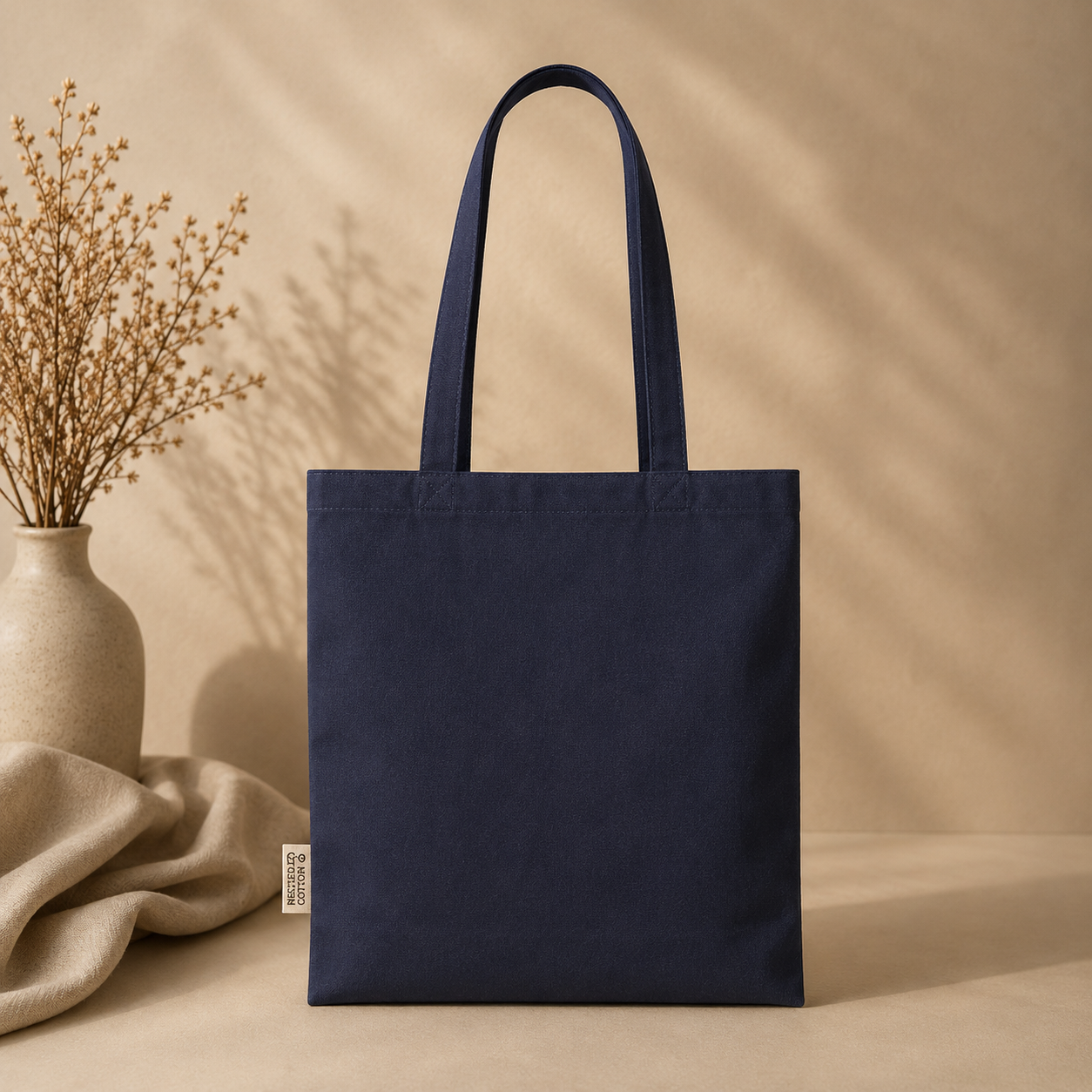GRS-certified Recycled Cotton Tote Bag
