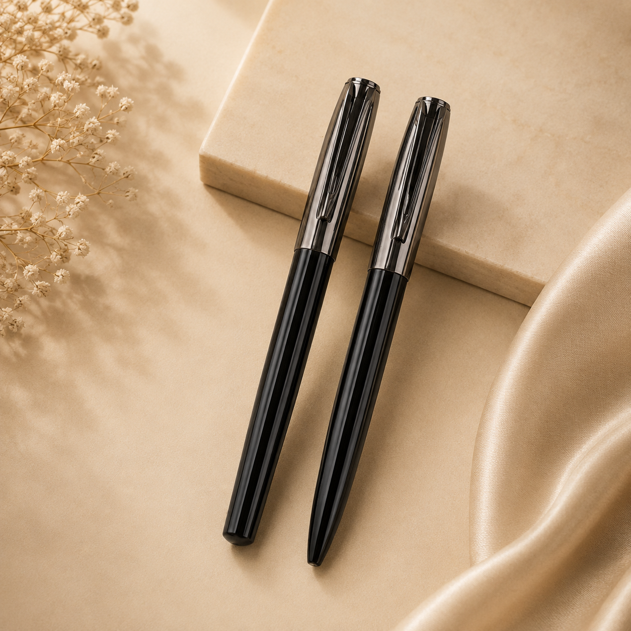 Gift Set of Roller and Ball Pen with Box