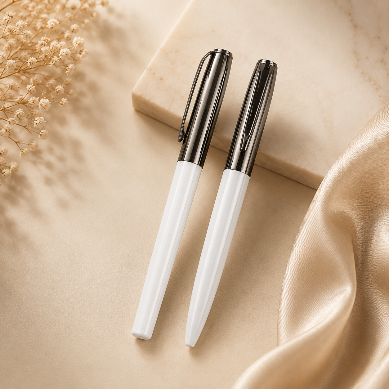 Gift Set of Roller and Ball Pen with Box
