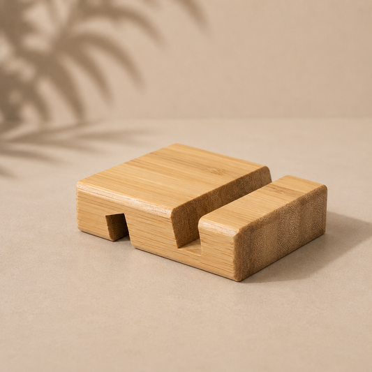 Giftology Bamboo Mobile Holder & Stand