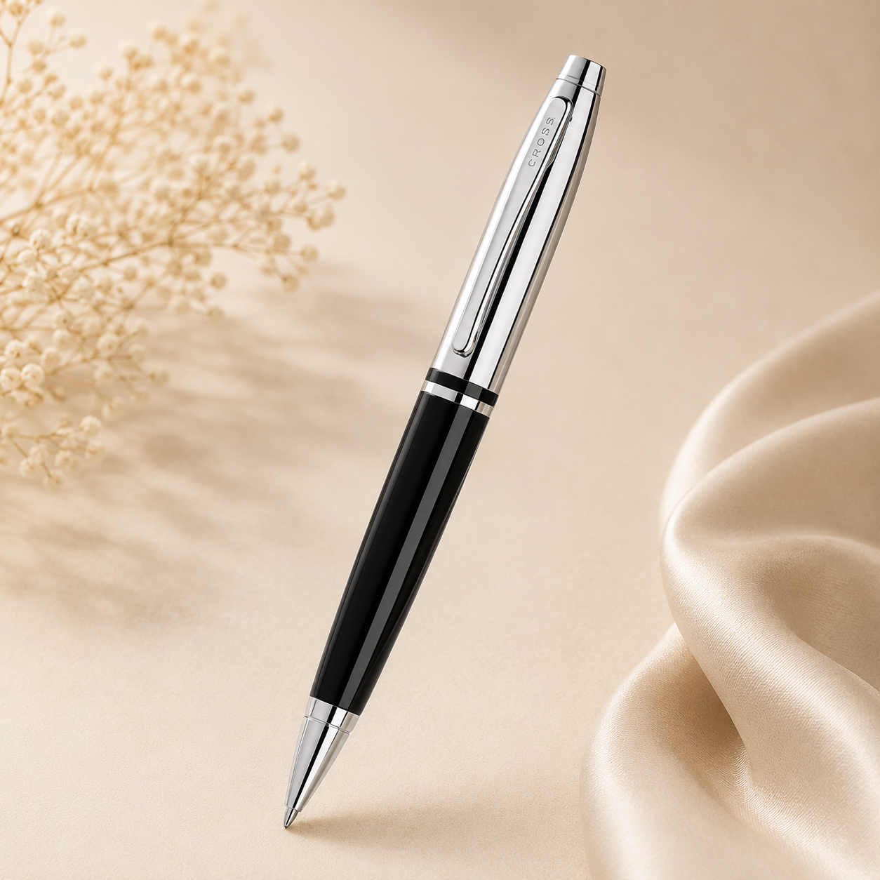 Polished Chrome Appointments Selectip Rollerball Pen
