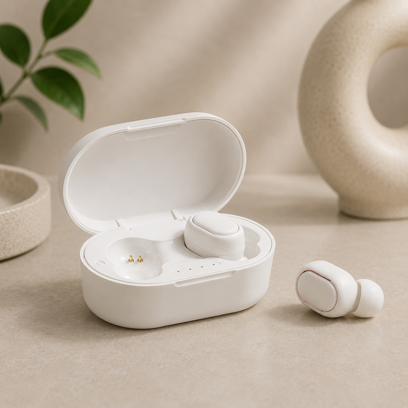 RCS standard recycled plastic TWS Wireless Earbuds