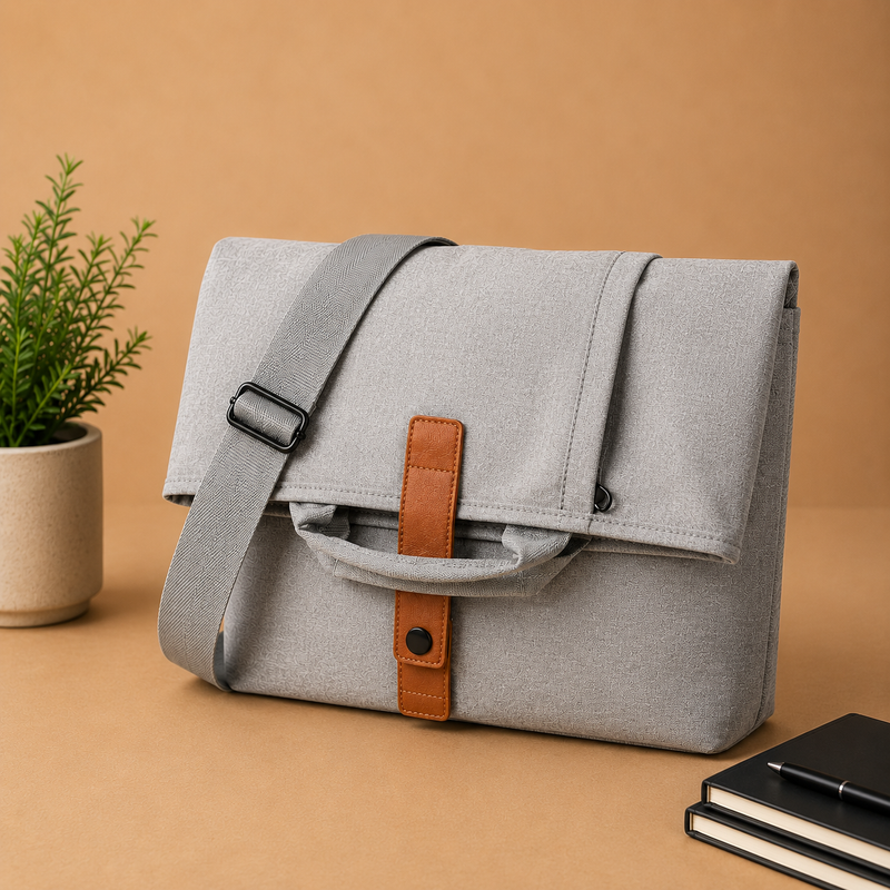 SANTHOME 2-in-1 Messenger & Tote Bag