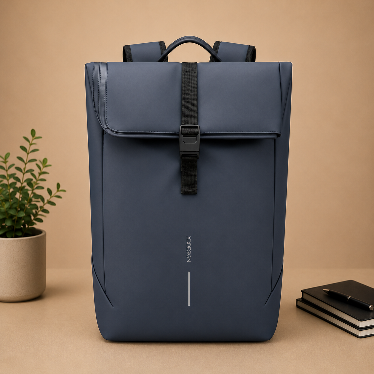 Urban Water Resistant Flap-top Backpack