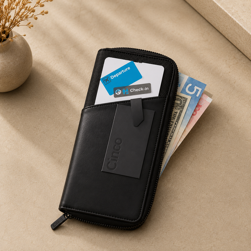 XDDESIGN Komo Travel Wallet in Genuine Leather