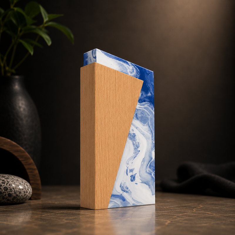 Ocean Swirl Premium Corporate Award